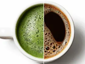 green tea vs coffee